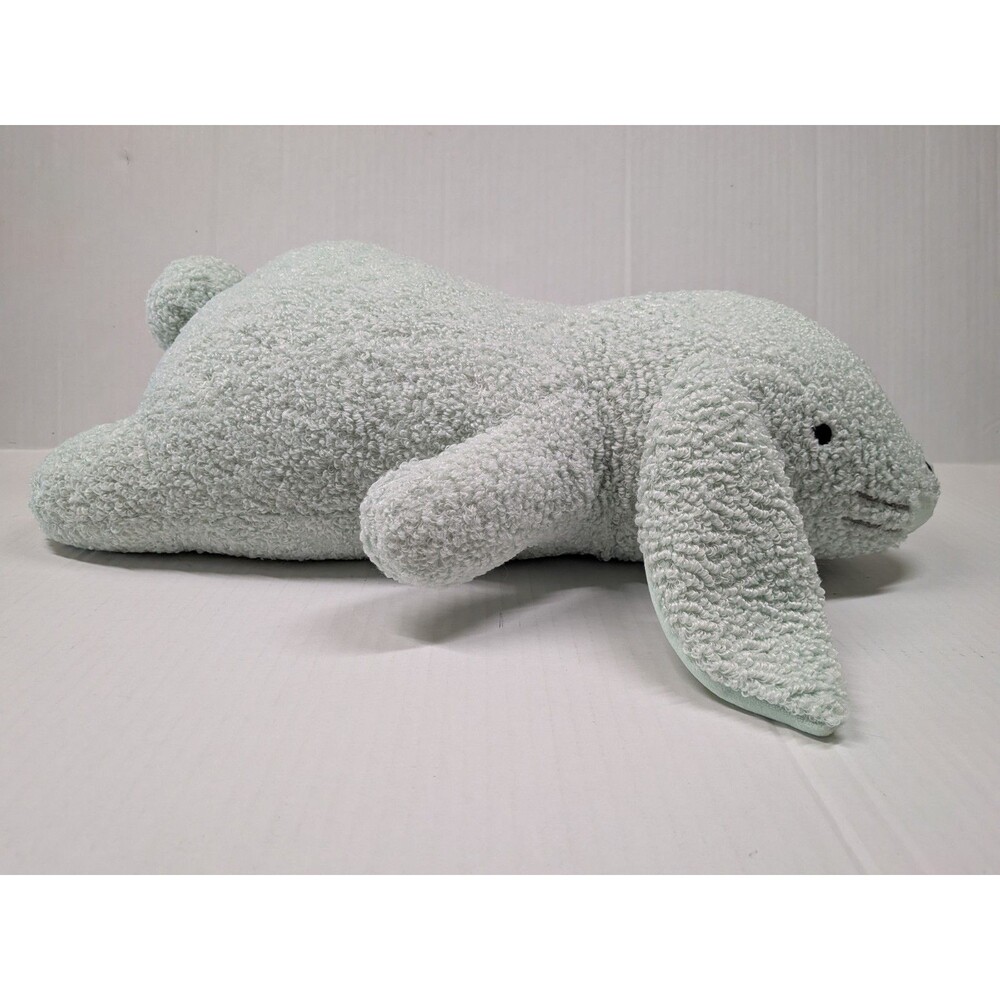 Pillowfort Weighted Bunny Plush Kids' Throw Pillow MInt Green